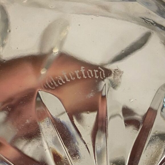 WATERFORD Lismore Crystal 8.75”  Wine Carafe Decanter Vase - Picture 2 of 2